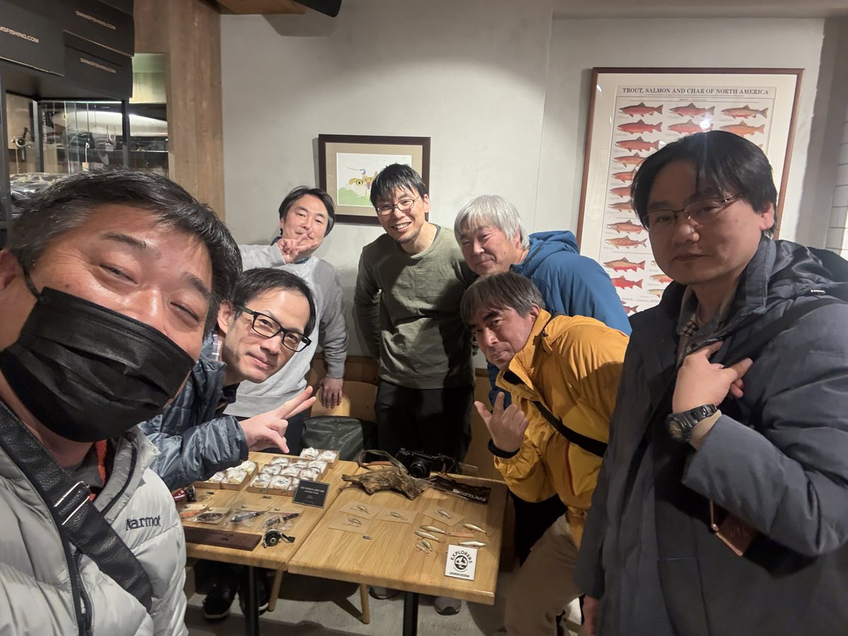 sagaminotsurisi's tweet image. Explorersイベント楽しかった。昔から(ヤフーブログ時代)私の事を応援してくれてた方に会ったり久々に沢山、釣談義できました。(るぽんくんもいました)
#Explorers   #元町