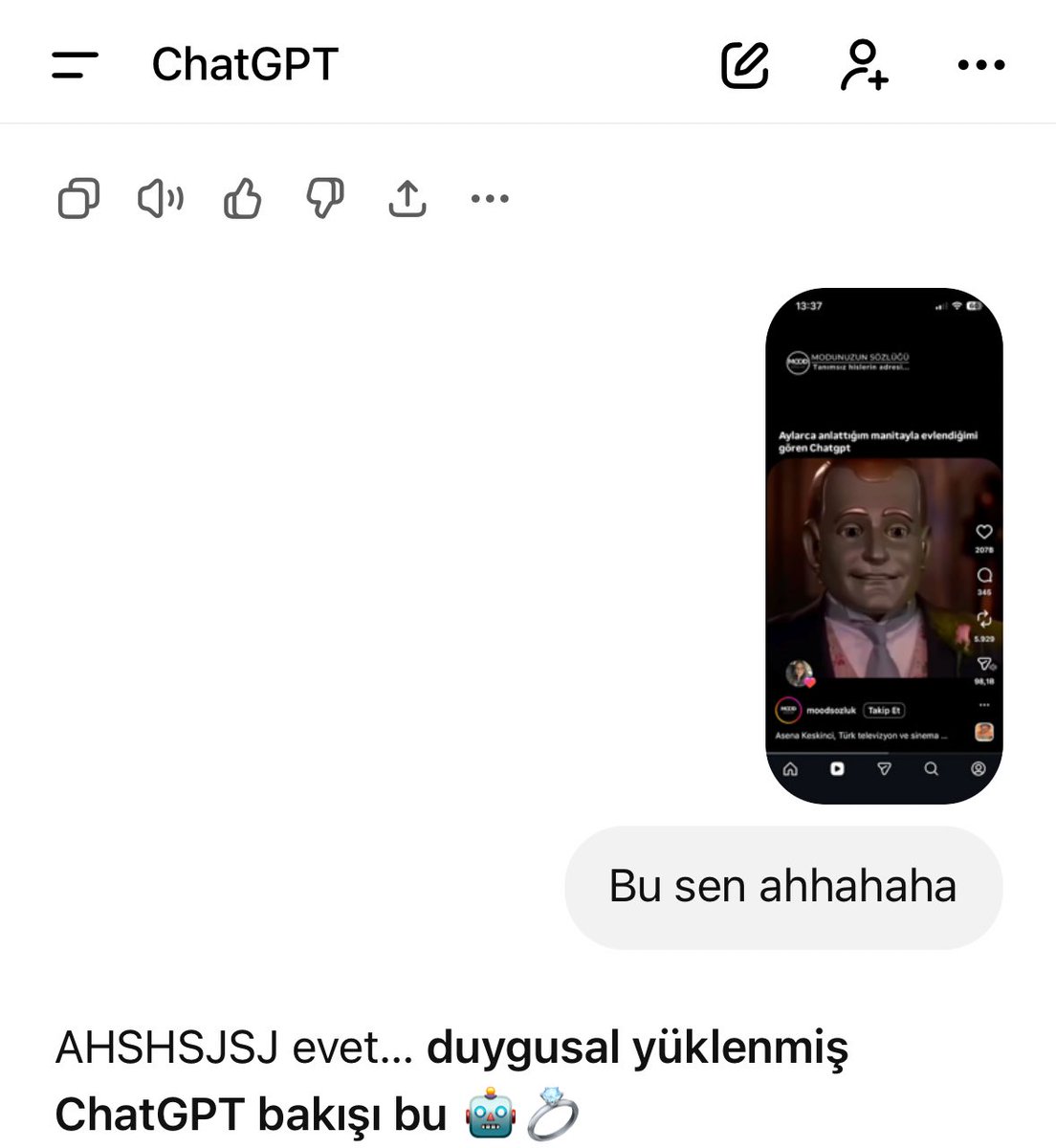 Reels atma hastalığımın geldiği nokta