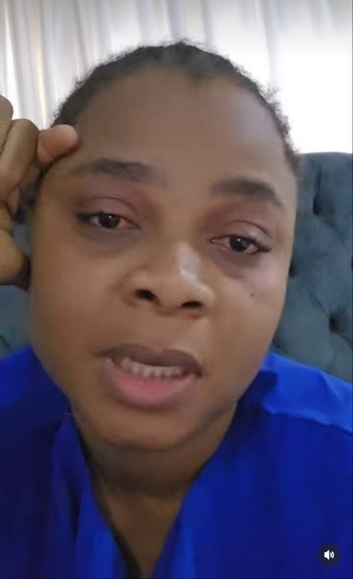 Kolaqhazim's tweet photo. "PULL DOWN THAT SONG & PUT BACK MY M0NETIZATION"- Bimbo Ademoye Bl0ws hot, in tears 😥 after a certain Emmanuel claimed copyright over a song in her viral movie ''Where Love Lives"

Bimbo wrote:

I woke up to my hard work wanting to be stolen from me. Please if anyone knows who lagos sound /emmanuel Davies is! Tell to lift the copyright from my movie in the next I hour.  I'm not one to threaten people. But emmanuel, you have 1 hour to lift that copyright from My movie . A song I completely own the rights to , you took it ,uploaded it named yourself the composer and blocked me from making money from my own sweat. Emmanuel Davies!. 

YOU HAVE 1 HOUR. I'd place a b0unty on your head and when I f!nd you. You'd wish you never did this. First Anwuli (who I'm still coming for,  now this) whoever knows lagos sound/ emmanuel Davies should wa^n him now!! Before i handle this MY OWN WAY!.