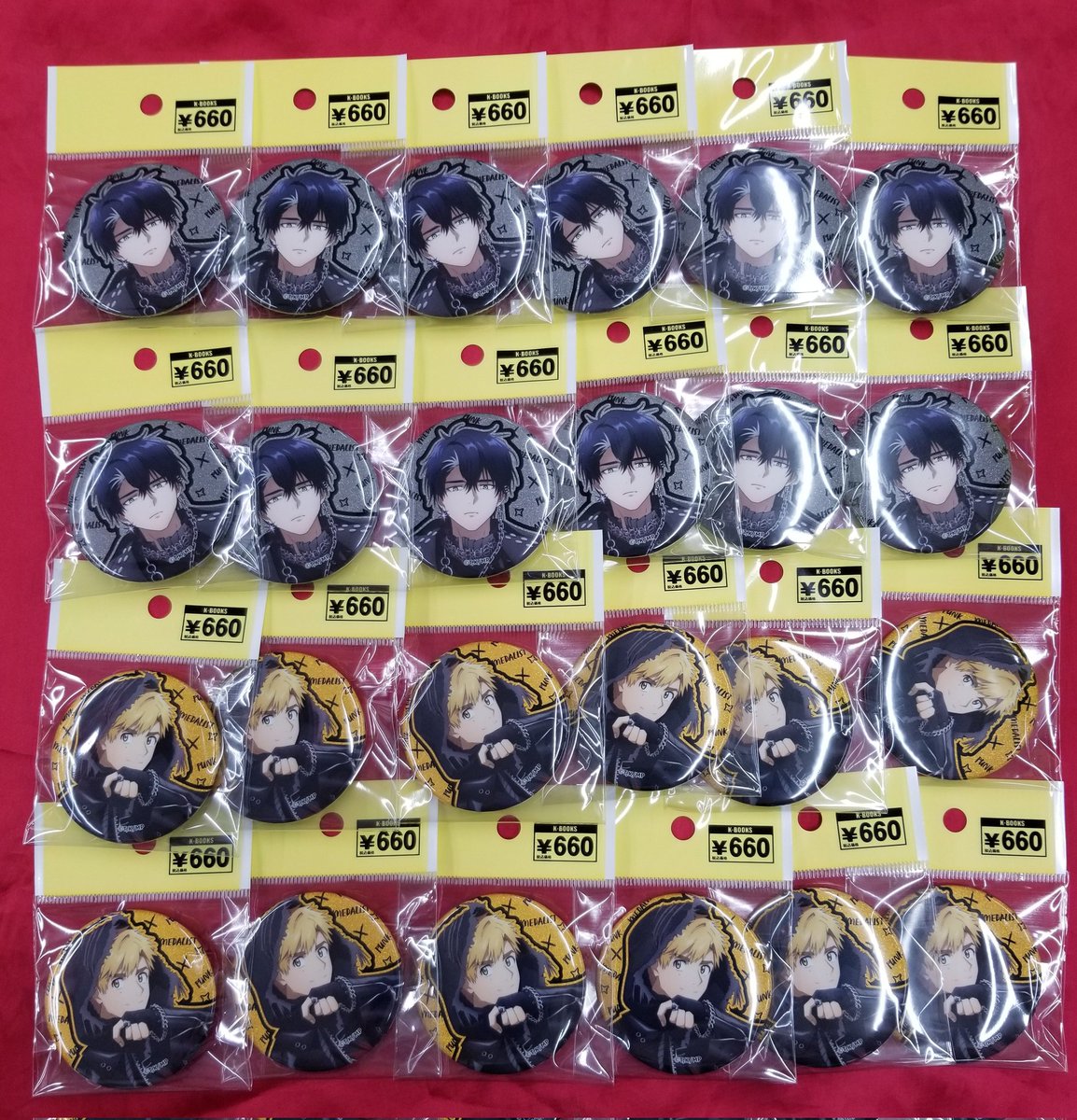 入荷情報】 『#メダリスト』 カラオケの鉄人コラボ グリッター缶バッジ