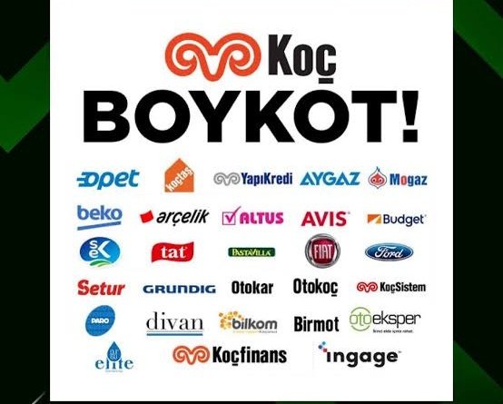 Ali Koç, 40 milyon Galatasaray’lıdan korkmaya başla. 

BOYKOT çağrıma tüm Galatasaray’lılardan destek gelir ve milyonlar kaybedersin.