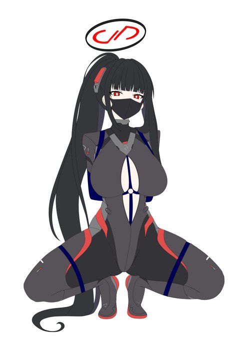 拘束リオ(臨戦)の下描きです