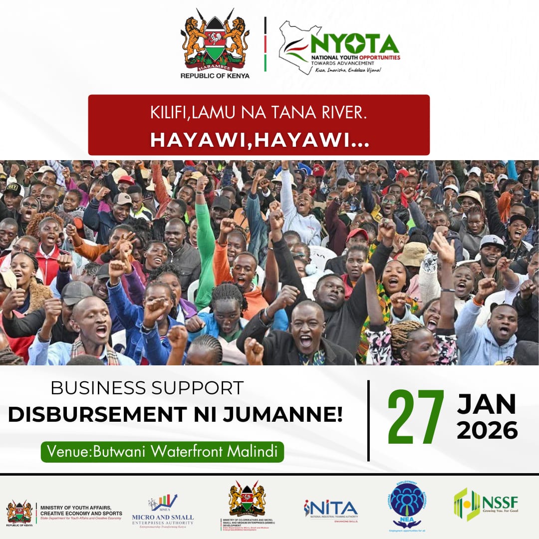 NYC_YouthVoice's tweet image. KILIFI!
LAMU!
TANA RIVER!
NYOTA imewasili COAST!