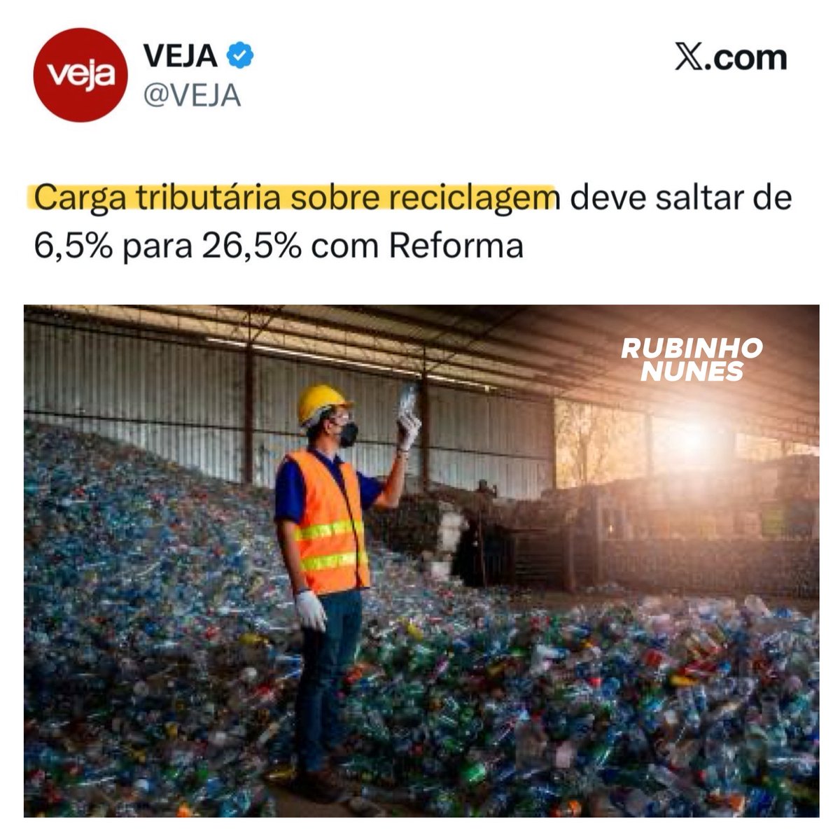Haddad: “Tributamos o andar de cima”

O andar de cima:

• Uber 
• ⁠As Blusinhas da Shein 
• ⁠E agora até o catador de latinha