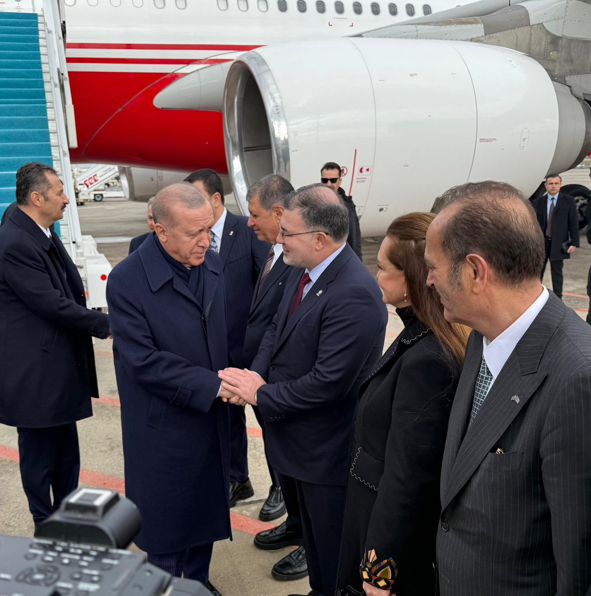 Genel Başkanımız ve Cumhurbaşkanımız Sn. Recep Tayyip Erdoğan’ı Aydın’da gerçekleştirecekleri programları öncesinde Adnan Menderes Havalimanı’nda karşıladık.