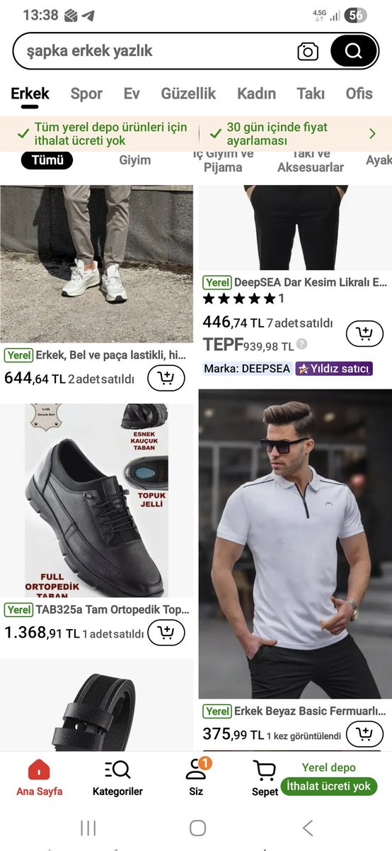 TÜRKİYE TEMU'YA AĞIR DARBE
Şu anda Temu'da satış yapan tek bir Çinli Firma yok. Yerel firmalar ve onların kalitesiz pahallı mallarına gün doğdu!