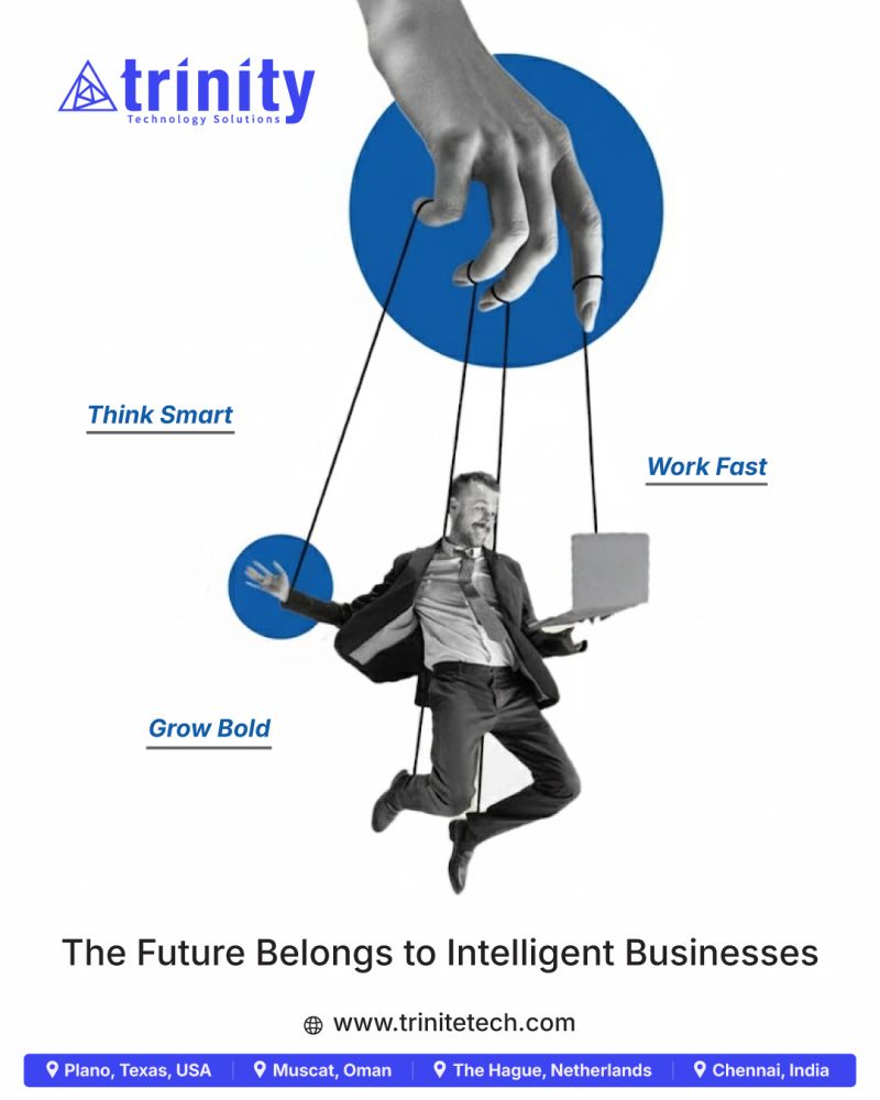 TriniteTech's tweet photo. AI helps businesses work smarter &amp; move faster.
Trinity makes AI &amp; ML easy automate work, unlock insights, predict trends &amp; stay ahead. 🚀

🌐 https://t.co/ttL0ZkQwhF

#AI #MachineLearning #BusinessGrowth #Automation #PredictiveAnalytics #TrinityTech https://t.co/jS31MosR9a