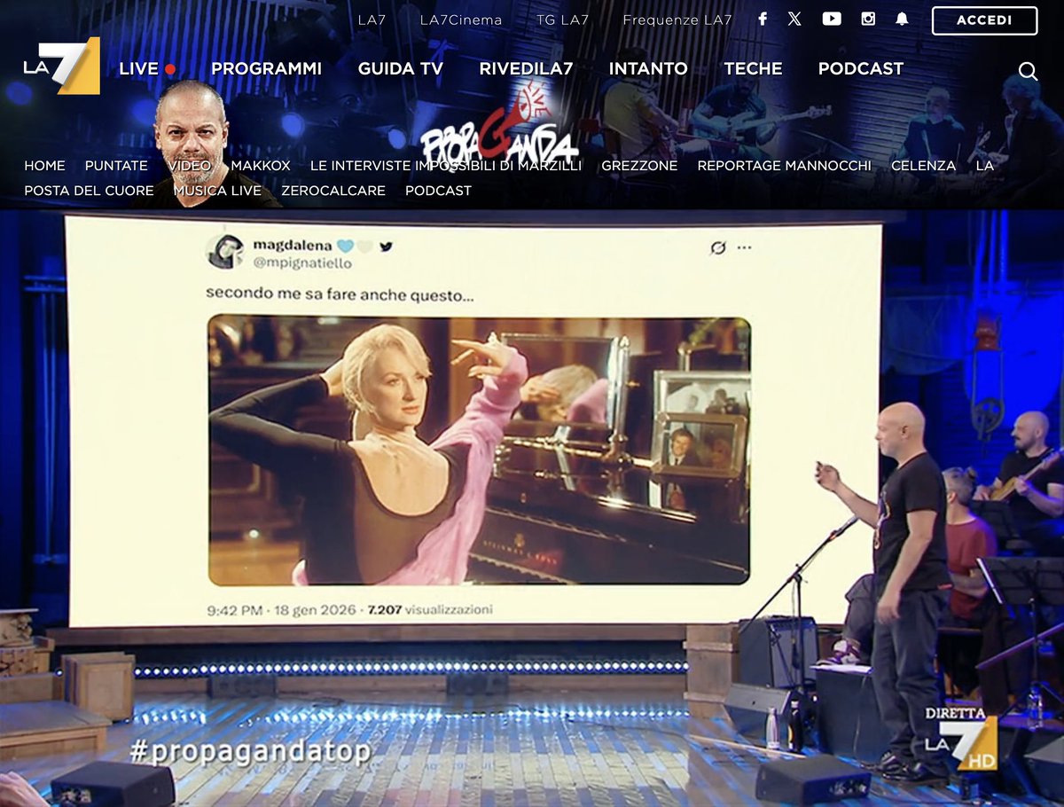 Saluti alternativi. 
#propagandalive  
grazie <a href="/welikeduel/">Propaganda Live</a>
💛📢