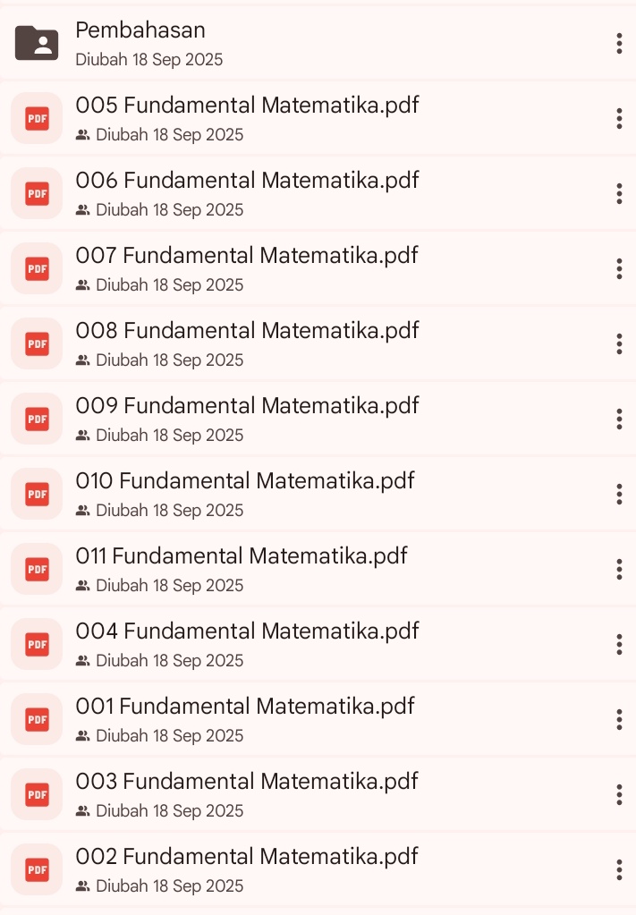 ⭐RATUSAN SOAL FUNDAMENTAL MTK⭐

Soal: drive.google.com/drive/folders/…

Pembahasan : drive.google.com/drive/folders/…

#utbk #utbk2026 #snbt #studytwt #AMBISVERSE #ambistwt
