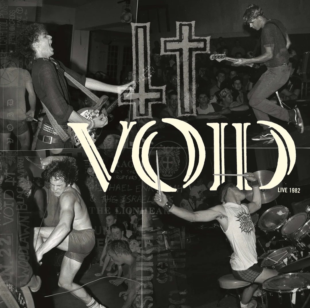 VOIDのライブ音源Lp！ クリアビニール、まさかのzine付きで確保しま