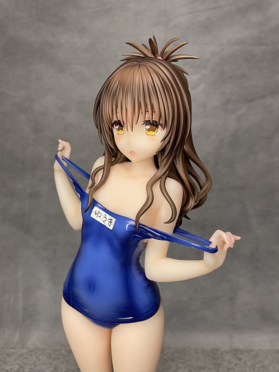 ユニクリ水着シリーズ 結城美柑1/4サイズ フィギュア開封 煩悩退散