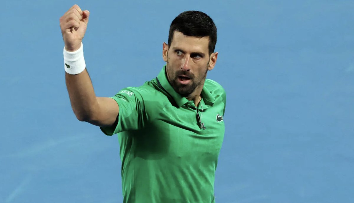 10-time #AusOpen Novak Djokovic is back into the second week in Melbourne after beating Botic Van de Zandschulp 6-3, 6-4, 7-6(4) in his toughest match of the tournament so far.

He now reached 70 (!) Grand Slam second weeks:
AusOpen: 18
RG: 19
Wimbledon: 17
US Open: 16
