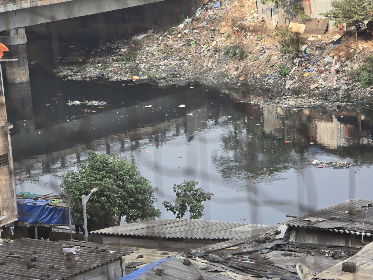 Thank you <a href="/mpcb_official/">Maharashtra Pollution Control Board</a> <a href="/isiddheshRkadam/">Siddhesh R Kadam</a> for NOT ACTING on pollution near Kanakia Paris @BKC, making Mithi River a black Nala filled with mosquitos/filth. Recently fatal accident happened. Ignorance is bliss ! <a href="/CMOMaharashtra/">CMO Maharashtra</a> <a href="/Dev_Fadnavis/">Devendra Fadnavis</a> <a href="/mieknathshinde/">Eknath Shinde - एकनाथ शिंदे</a> <a href="/NCPspeaks/">Nationalist Congress Party - Sharadchandra Pawar</a> <a href="/BJP4India/">BJP</a>