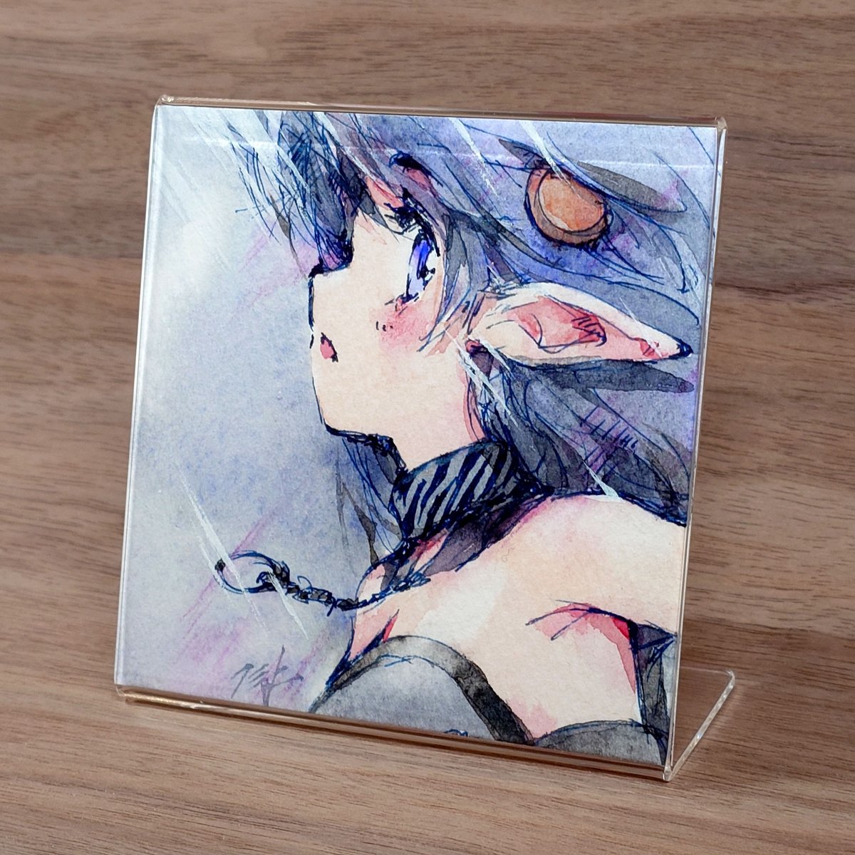 明日の関西コミティア、2枚だけですが直筆原画も頒布します。よろしく