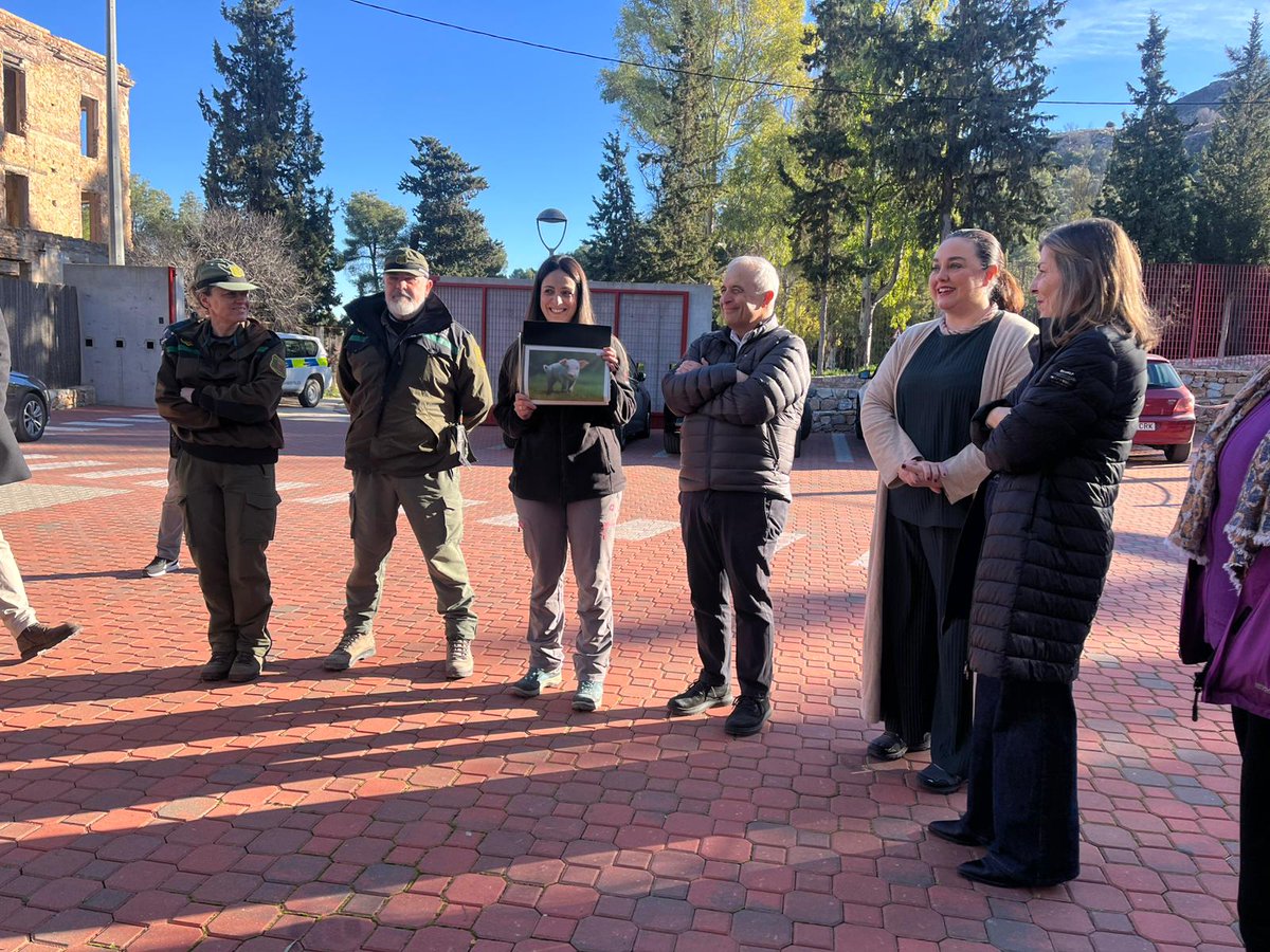 AmbientalRM's tweet photo. 🌳El Gobierno de la @regiondemurcia respalda el proyecto 'Avatares', que une reforestación regenerativa y convivencia en los Espacios Naturales.
👨👩👧👦Cinco familias participan en esta iniciativa piloto, dirigida a menores de 10 a 18 años, con la colaboración de la Universidad de Murcia y el trabajo conjunto de entidades sociales y equipos técnicos
La secretaria, María Cruz Ferreira, asiste, junto a la directora general de Familias, Infancia y Conciliación, María Luisa Lozano, a la presentación del Proyecto.
ℹ️https://t.co/CgCbGjY75J