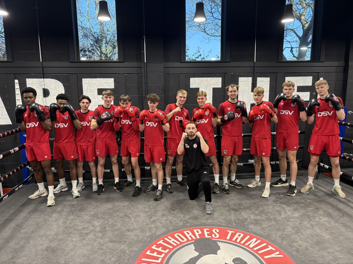 callumrlester's tweet photo. A massive thank you to @CentreTrin for hosting the @GTFCAcademy YT's this morning at their fantastic facility 🥵🥊 https://t.co/6WZIETzgRo
