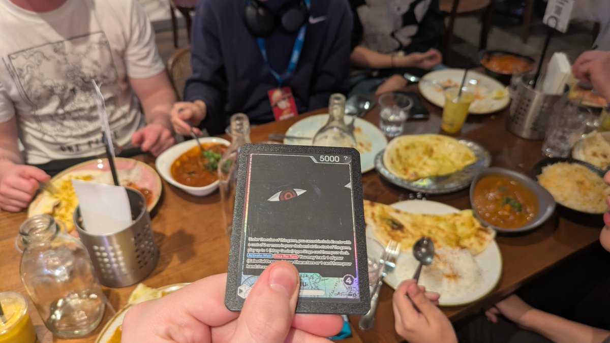 Australian OP Nationals
⚫🟡 Moria ❌ no Saturn 
🟣 Doffy ⭕ 
🔴🔵 Ace ❌ no 10c the entire game
⚫Croc ⭕ 
🟡 Luffy ⭕ 
🟣 Doffy ⭕ 
🔵 🟡 Boa ⭕ 
🟢 Mihawk ❌ 
🔴🔵Ace ⭕ 
⚫🟡Moria ⭕
The two early losses felt bad, anyone would have lost those. Once again it wasn't my day 😞