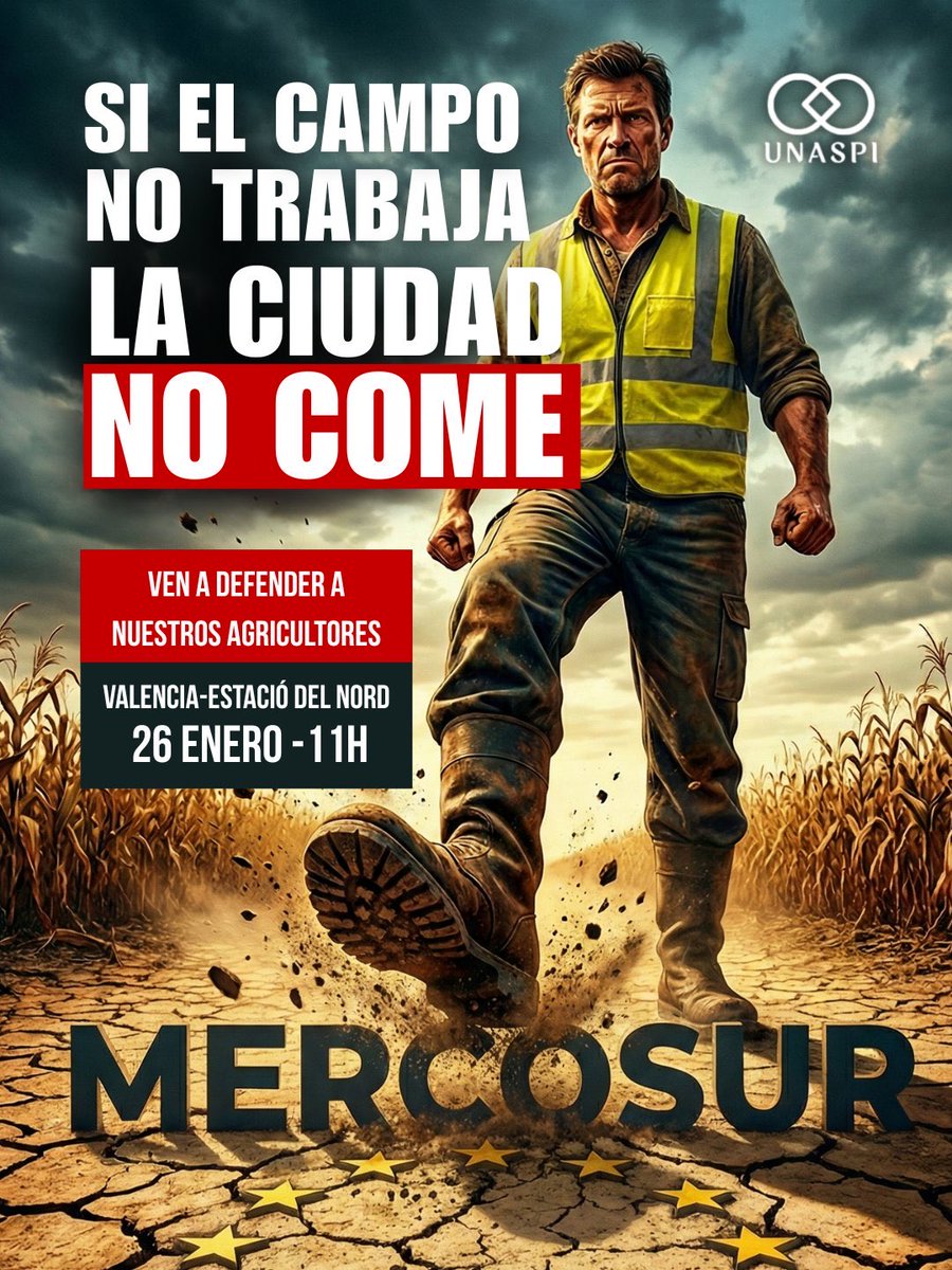 Motard8559's tweet image. El lunes 26 de enero tenemos que apoyar a nuestra Agricultura, Ganadería y Pesca.
Todo conjuntamente.
La UE nos está Arruinando TODO.
Difundir favor.🙏🏻🤨🇪🇸