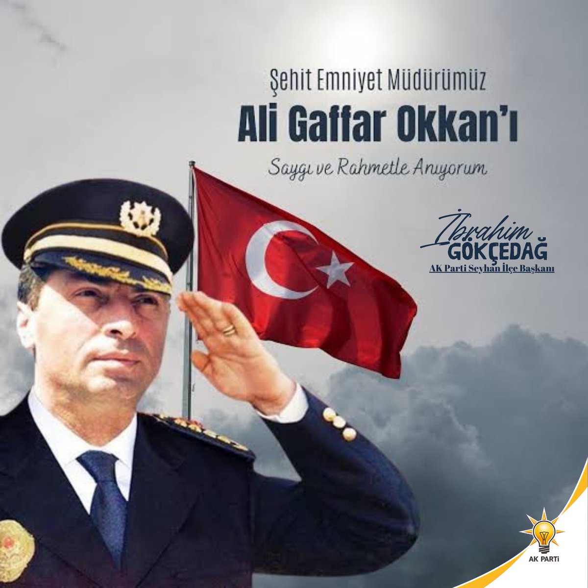 ibrahimgokcedg's tweet photo. Şehit Emniyet Müdürümüz Gaffar Okkan’ı, şehadetinin yıl dönümünde rahmet, minnet ve dualarla anıyoruz.
Milletimizin huzuru ve devletimizin bekası için verdiği mücadele asla unutulmayacaktır.

Ruhu şad, mekânı cennet olsun. 🇹🇷

#GaffarOkkan
#ŞehitlerÖlmez
#Vefa
#Türkiyeyüzyılı 

@omerrcelik @abuyukgumus @yahyacelik_
@ozmehmetemin @Tamer_Dagli @KaramikSunay  @abdullahdogru01 @farukaytek
