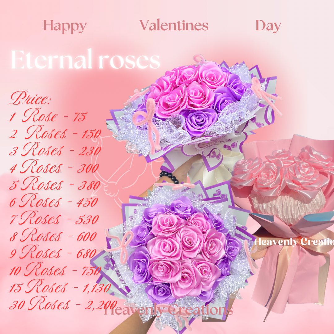 HeavenlyCreats's tweet photo. 𝐄𝐭𝐞𝐫𝐧𝐚𝐥 𝐫𝐨𝐬𝐞 ˚⟡˖ ࣪

Roses that last, love that stays 🌸💗

——

📍 San Mateo, Rizal
🏷️ wts lfb satin roses handmade valentines gift https://t.co/4EkNxdQbtg