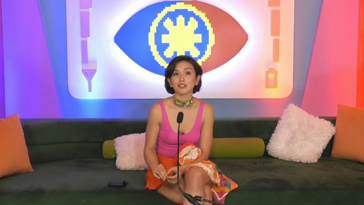 JohnLes28's tweet photo. Help!! i can't unsee it. 

Ang cute lang ni Beauty😭

#PBBCollab20BeautyVsLies https://t.co/yNff6runPC