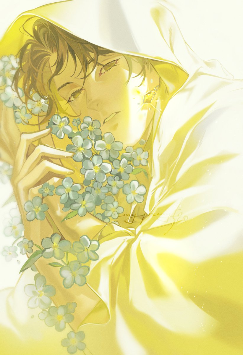 meg_greeny520's tweet image. forget-me-nots 
#LordOfTheMysteries #诡秘之主