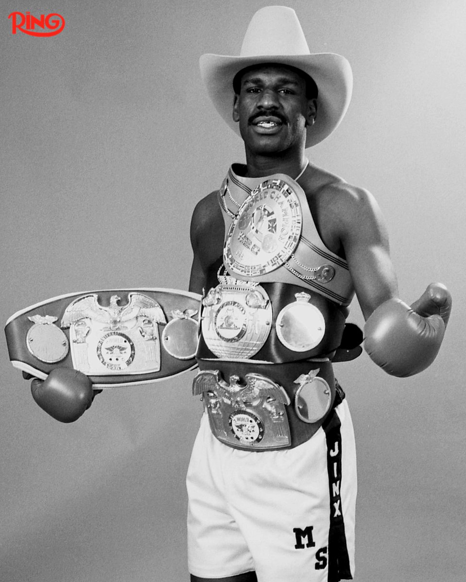 Michael Spinks’ legendary career 👑

✅ Olympic Middleweight Gold Medal
✅ The Ring Light-Heavyweight Title 
✅ Undisputed Light-Heavyweight Titles
✅ The Ring Heavyweight Title
✅ IBF Heavyweight Title