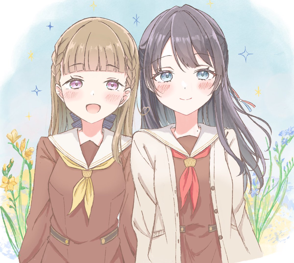フリジア🌼 #蓮ノ空美術部