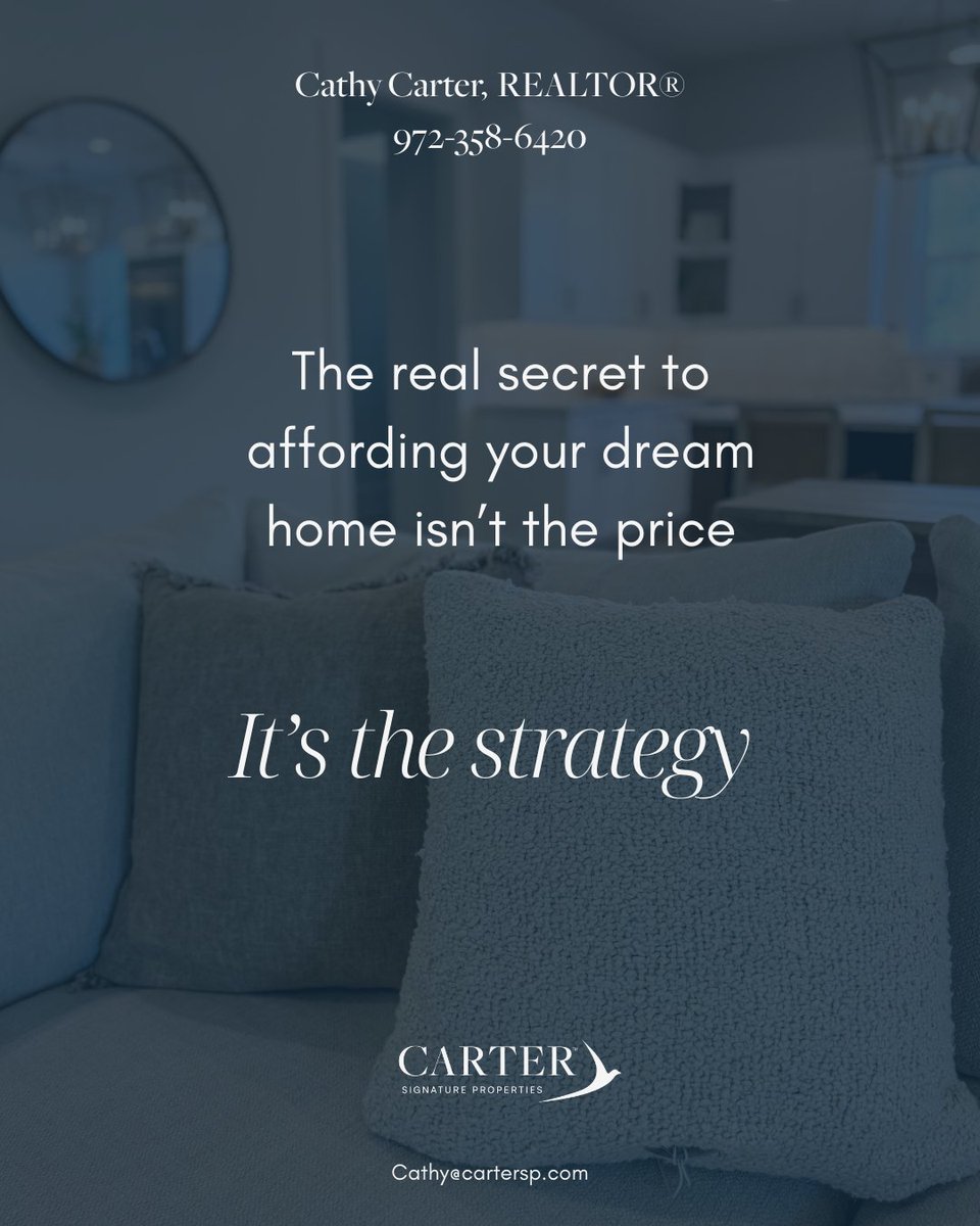 CarterSignature's tweet image. Buying a home can feel impossible when prices are high…
but it’s not about finding a “cheaper” house—it’s about making your offer work smarter 💡

Here’s how strategic buyers do it:

🏡 Know your numbers — pre-approval shows strength and keeps budgets realistic
🏡 Structure the…