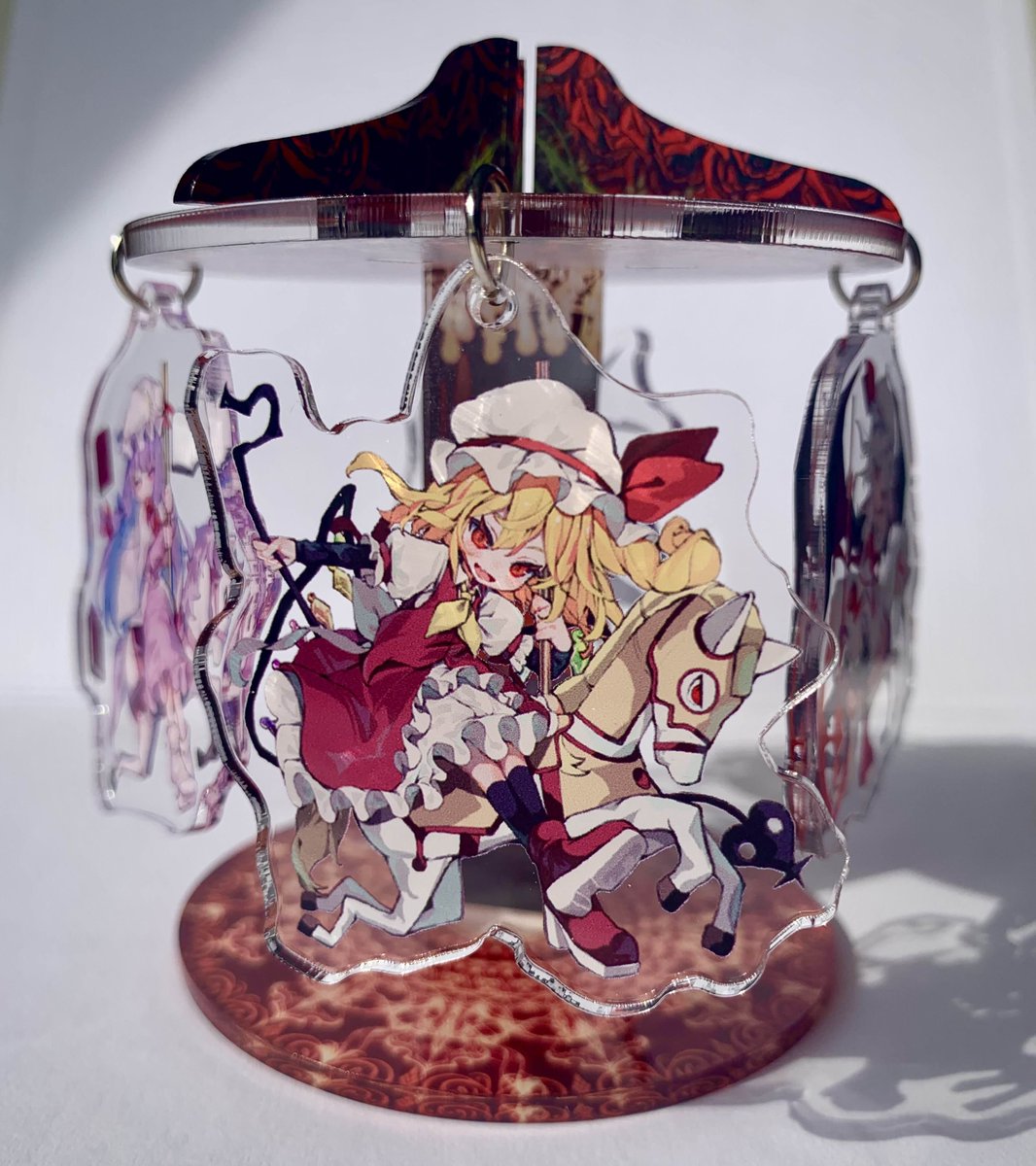 無限にクルクル遊べる!!!高さ約10cm!
5/4例大祭で頒布予定 