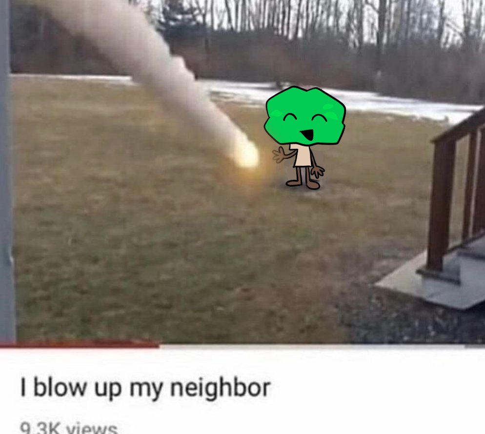 Daily_Some_Tree's tweet image. Day 30: day 30 so I blow up Tree

// #tpot #bfdi