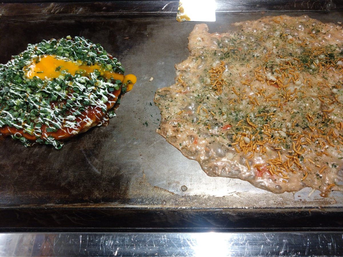 今日は粉もんデー