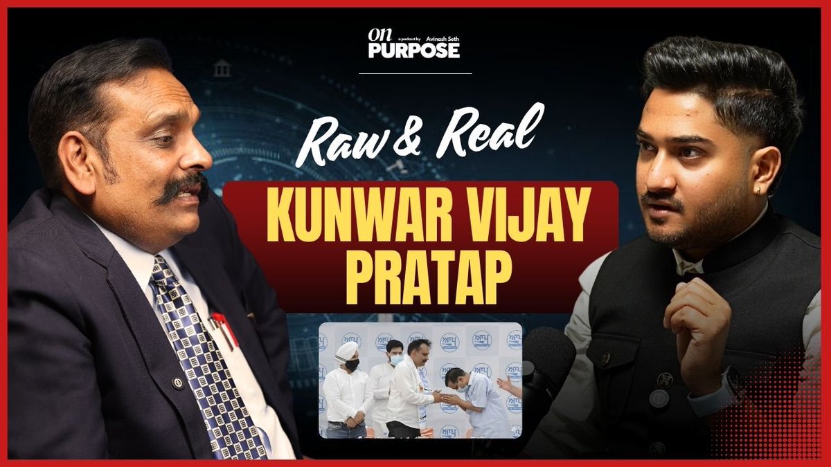 Avinash Seth x Kunwar Vijay Pratap | TAP #39 <a href="/kunwar/">Kunwar</a>-mla  youtu.be/S86Fc4usMOU?si… via <a href="/YouTube/">YouTube</a>