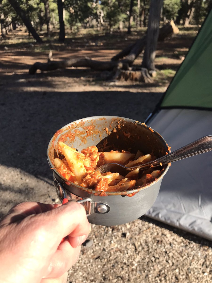 Bonne_de_Bod's tweet image. Food while on location!
In remote locations, especially when we're camping, it's basic food and although I love fresh produce it can only stay fresh for so long. And then it's pasta to the rescue!
Any suggestions to go onto our menu would be welcome!