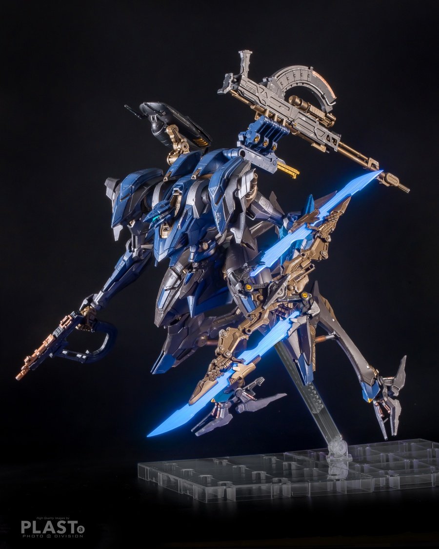 Leoniconico's tweet image. やあレイヴン。君の良き戦友、ヴェスパー部隊のラスティだ。
みんな大好きV.Ⅳラスティの機体、スティールヘイズ完成！
塗り分けはそこそこに、軽めウェザリング仕上げ。
超絶カッコよく撮って頂きました🥹
これにはアーキバスもニッコリ。

撮影:模型製作スペース・プラスタ（@PLASTa_space ）