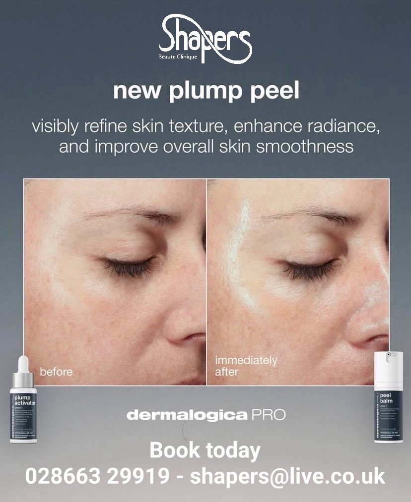 The NEW Dermalogica Plump Peel has took off in the salon with a number of very happy clients ❤️

Plump Peel provides a gentle, indulgent, and effective experience that offers performance without compromise.

#shapersbeauteclinique #enniskillen #beauty #dermalogica #plumpeel