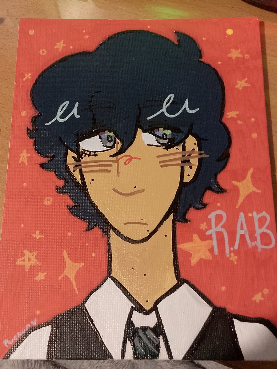 midnightjun0's tweet photo. I tried painting with acrylics
#regulusblack #artmoots #mauraders #regulusarcturusblack #ArtistOnTwitter #artwork #moots #mootstwt #mootshunt https://t.co/8jxGBB1b74