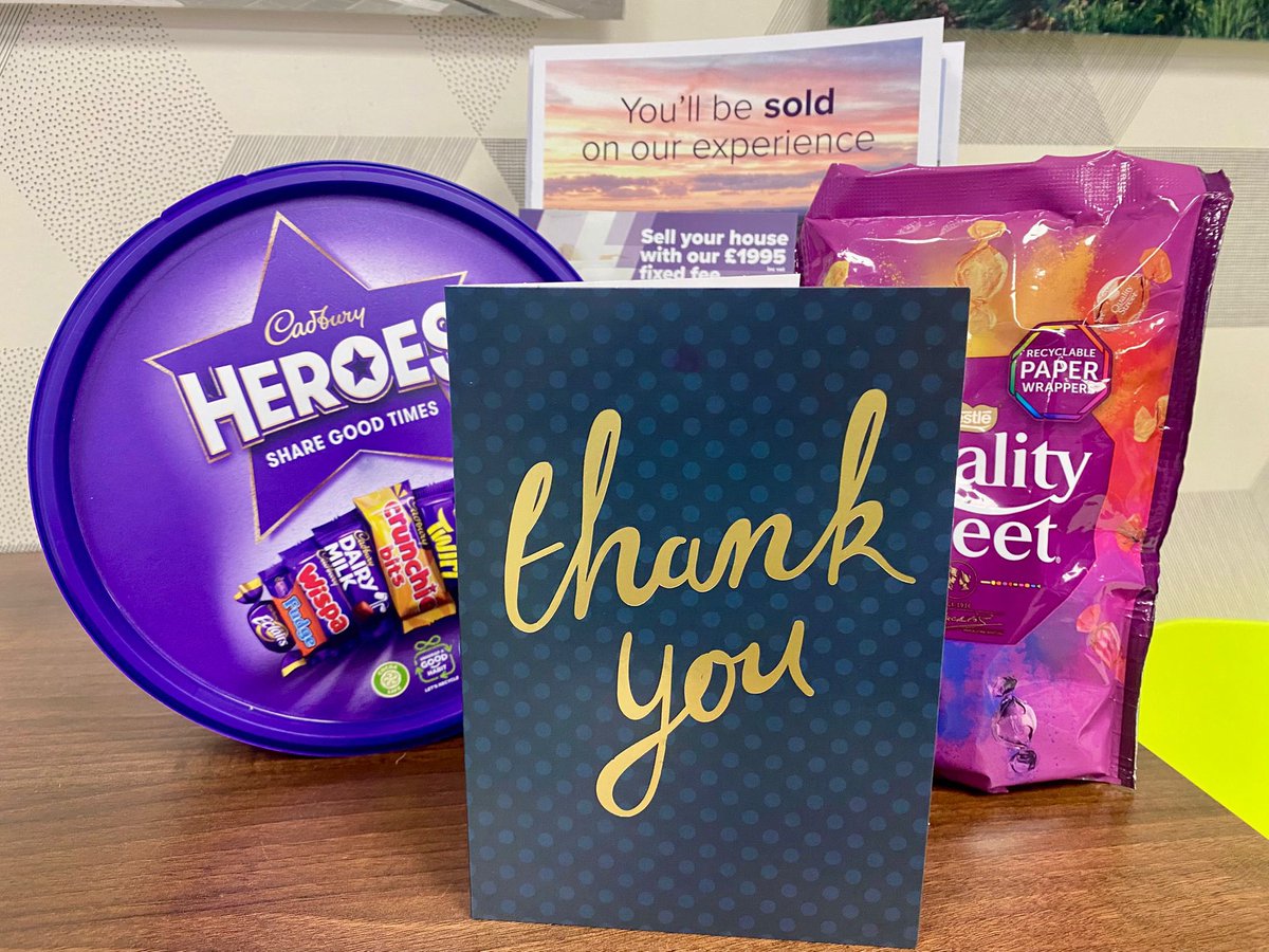 A big thank you from our Coventry team based at Holyhead Road, for the lovely gift from a happy customer on the completion of their sale yesterday 🏡 

Check out our amazing ESTAS reviews here:
platform.theestas.com/reviews/2998

⭐️⭐️⭐️⭐️⭐️ 

#coventry #birmingham #rugby 
#sales #lettings