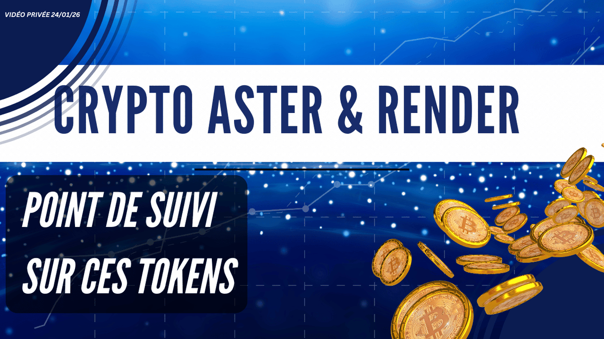 Une vidéo sur le $ASTER & $RENDER est disponible dans le Club Lexa Rocket  🚀 et dans le Lexa Spotlight Si vous êtes déjà abonné, RDV dans le channel  du club, sinon