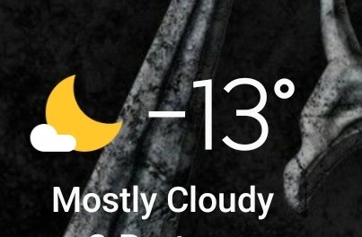 Okay....who pissed of the ice wizards?