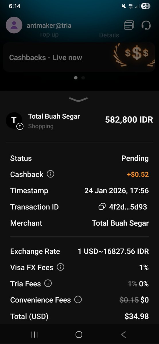 Grandma would approve. This crypto just bought her fav fruits.

#TriaIRL <a href="/useTria/">Tria</a>