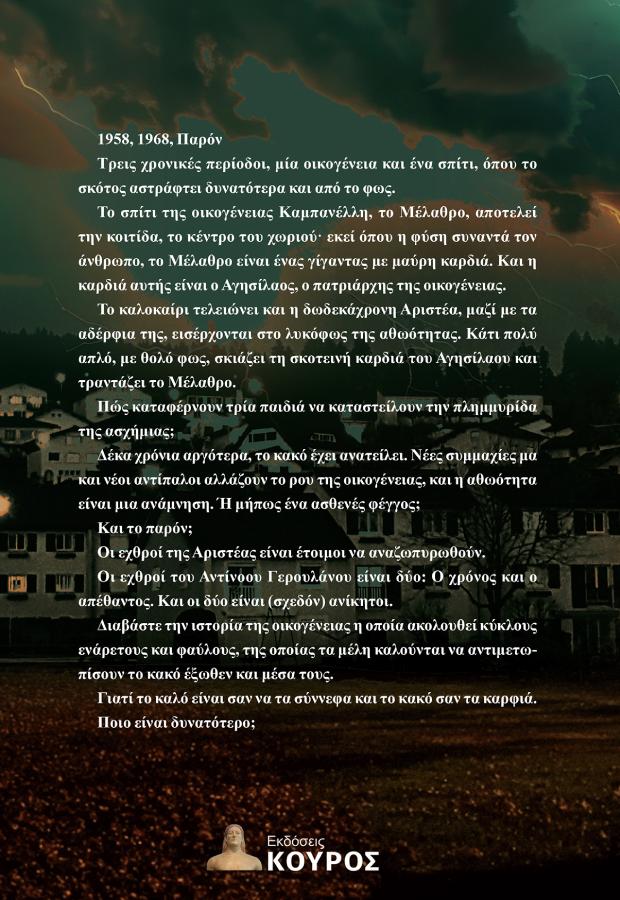 AxillMoustakas's tweet photo. https://t.co/xAgd6JIFNg

Θα ήθελα να ευχαριστήσω θερμά τον κύριο Δημήτρη Φύκιρη και την κυρία Σταυρούλα Βενιέρη για όλη τη διαδικασία έκδοσης του βιβλίου.

Είναι η πρώτη μου προσπάθεια στο χώρο του μυθιστορήματος και εύχομαι όλοι οι αναγνώστες να το απολαύσουν. https://t.co/pSKVqVO8Nl