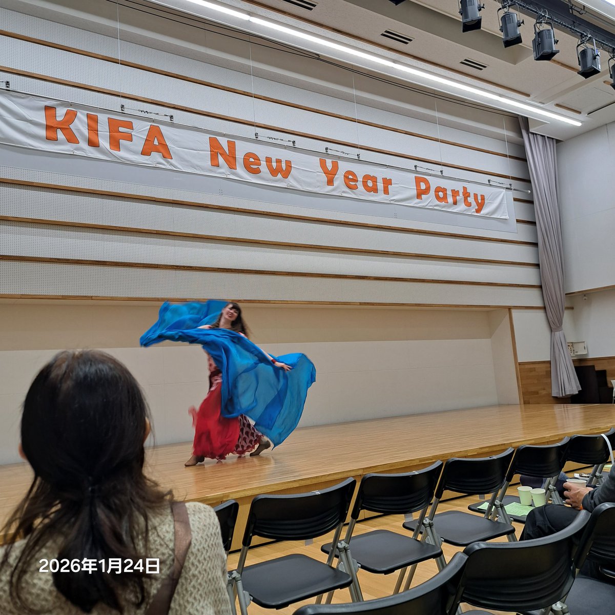 yu36mi72772's tweet photo. KIFA New year Party 2026に今年も参加して来ました👏
地元で国際交流の一貫で行われています💕たぶん行くことのない国の料理や物が買えたり、お話しができたり楽しいPartyです😊料理はどれも美味しかった😋得にトルコのクスファスリエとフィリピンのクチンタというお菓子がお気に入りです😋
#KIFA https://t.co/viSdCiroxu