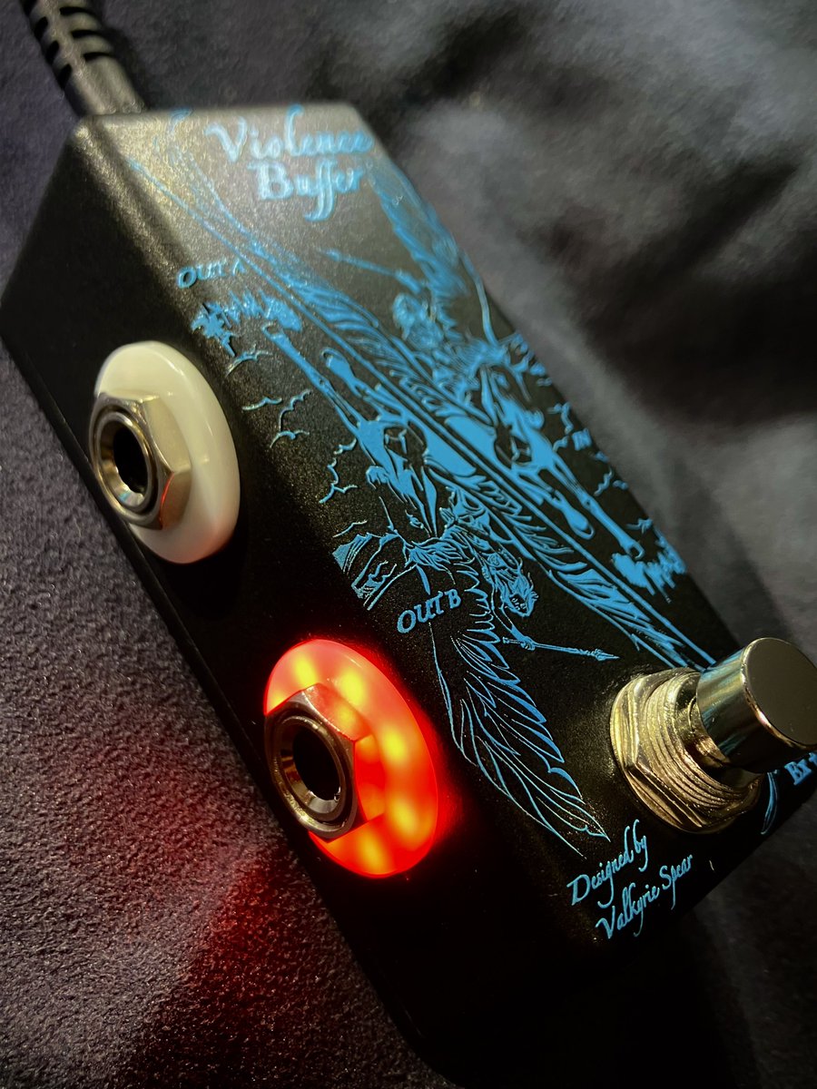 バッファー内蔵A/B BoxのViolence Buffer Ex+は5月にリリースしまして