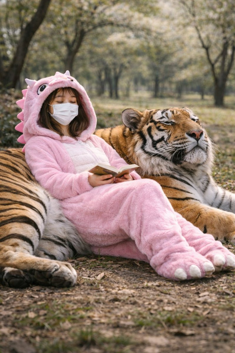 虎も猫だった👍️　今日もお疲れさまでした　またねー💕