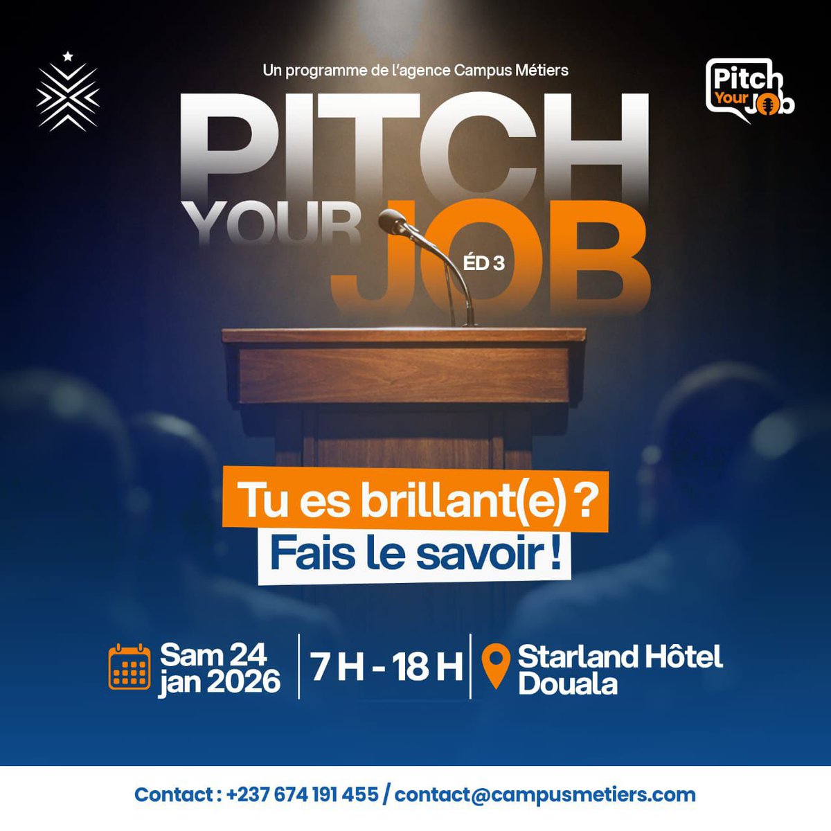 C'est notre manière de célébrer la journée internationale de l'éducation, offrir à la jeunesse camerounaise un programme pour apprendre construire une carrière rentable.
<a href="/UNESCO_fr/">UNESCO en français</a> <a href="/UNICEF_FR/">UNICEF (FR)</a>
#EducationDay #Education #SD4
#Cameroun #SDG8