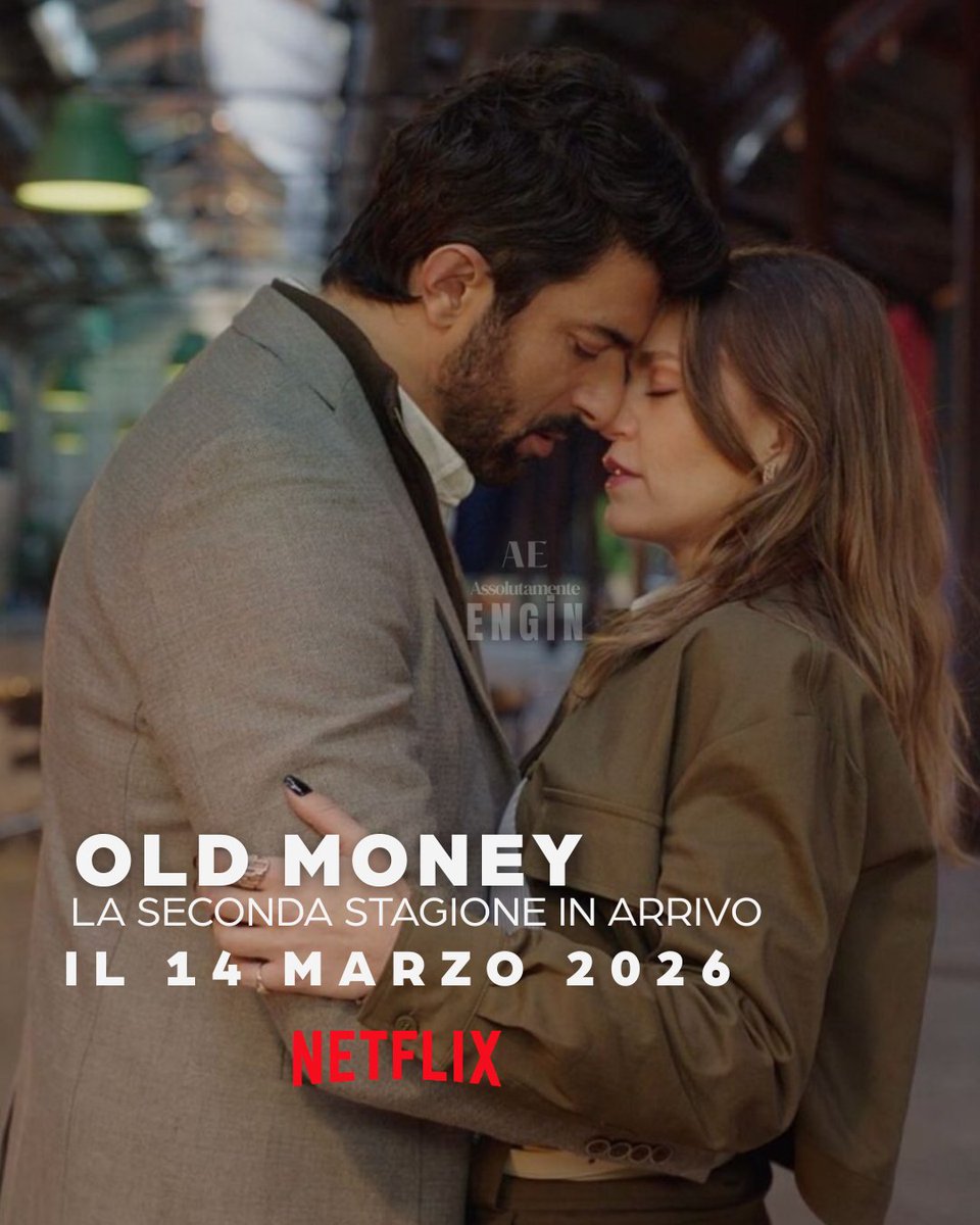 La notiza è stata confermata da Tims&amp;B Productions tramite un comunicato ufficiale rilanciato da TBI Vision. 
#OldMoney in arrivo il 14 marzo 2026 🎉
#EnginAkyürek ❤️
#EnfesBirAkşam 
👇
netflixmania.it/old-money-ci-s…