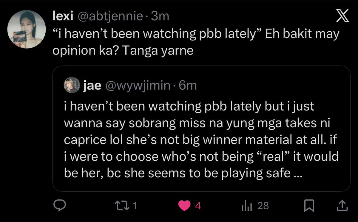 chasexavi's tweet photo. BWHAHAHAHS BOBO TALAGA NG MGA BASHERS NI CAPRICE NOH?😭😭😭✋🏻

CAPRICE SATRUE LANG
#PBBCollab20BeautyVsLies https://t.co/05CraFPHP1