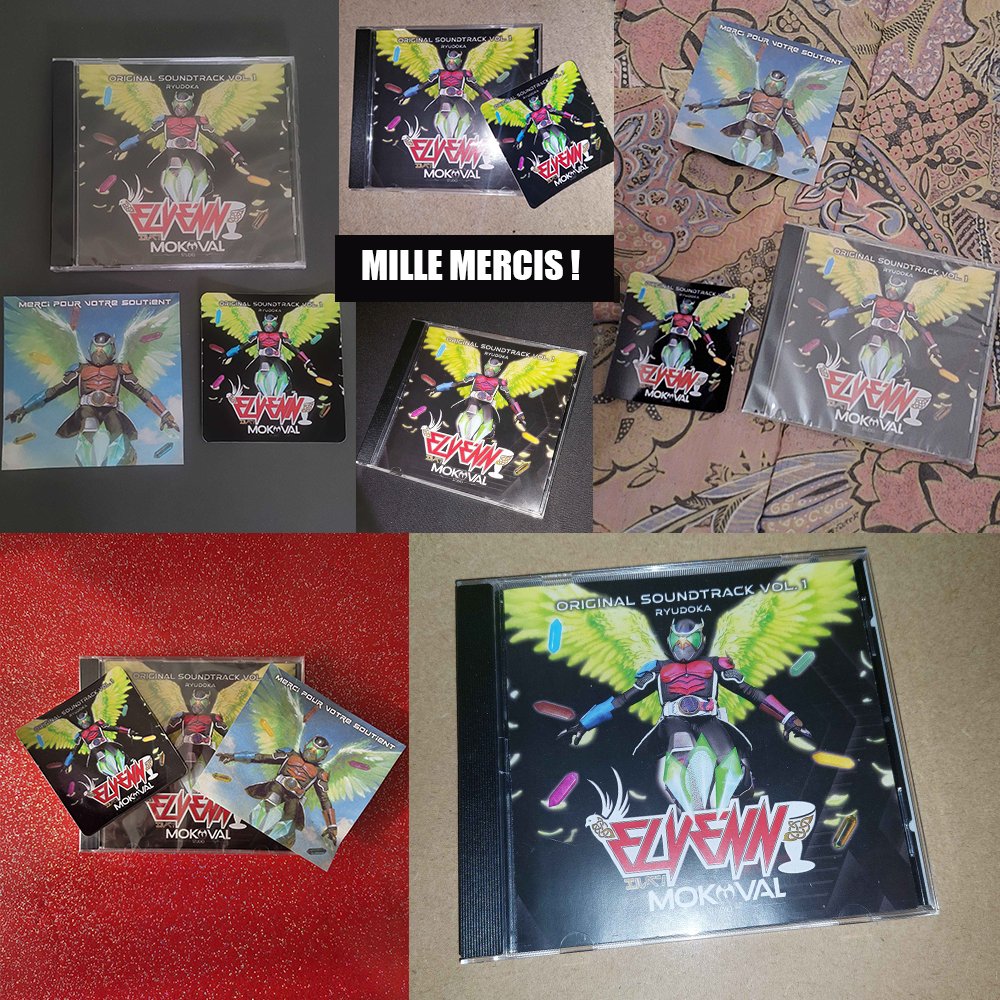 Salut tout le monde ! Petite photo !   
Les CD partent et sont bien réceptionnés, ce qui nous aide déjà pour l’achat de l’épisode 3.Pour rappel, vous pouvez toujours les commander via ce site : sites.google.com/view/commande-… 
Une surprise arrive bientôt pour vous faire patienter jusqu’à