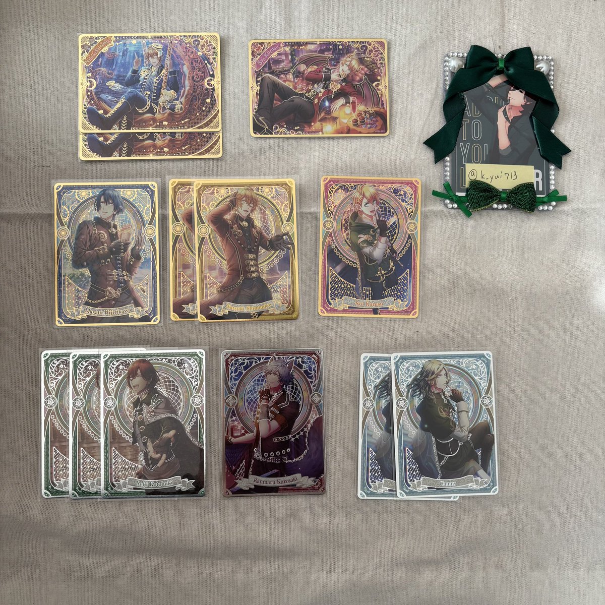 交換】うたプリ シャニライ ビジュコレ Vol.4 UR SR PR BOX特典 BOL 譲